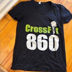 VTG CrossFit 860 Graphic Tee • American Apparel 50/50 • Made in USA • Large